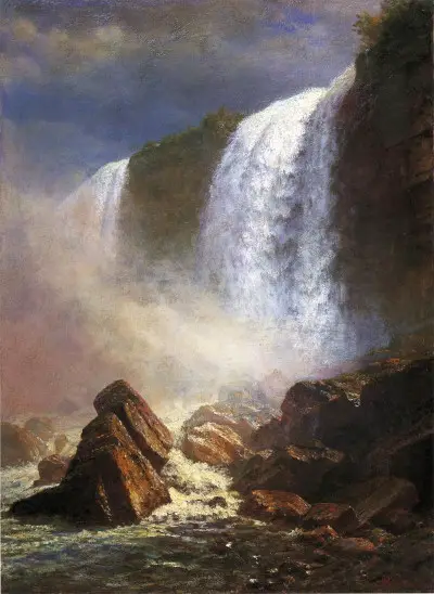 Falls of Niagara from Below Albert Bierstadt